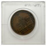 1837 NY Merchants Exchange-Hard Times Token