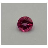 Gorgeous Round Cut Pink Topaz Gemstone
