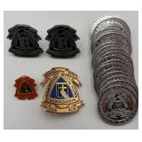 Lot Of Christian Motorcyclists Association Items