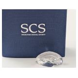 Swarovski SCS Peacock Paperweight