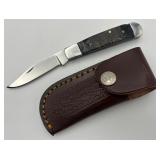 Very Nice Wood Handle Folding Pocket Knife