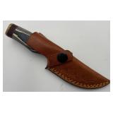 Hand-made Damascus Steel Hunting Knife