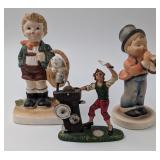 3 Various Figurines