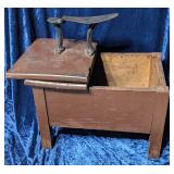 Antique Shoeshine Box, c.1900