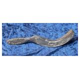 Antique Silverplate Table Crumb Brush