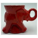 Vtg. Frankoma Republican GOP Elephant Mug