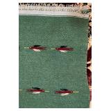 Mexican Serape w/Hummingbird Design Blanket
