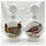 J.W. Dant Distillery 1969 "Field Birds" Decanters
