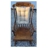 Rocker with Light Wood Design