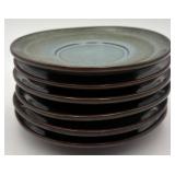 Set of 6 Vtg. Frankoma Westwind Saucers