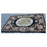 Pretty Burgundy/Black Rug