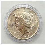 1922 Peace Silver Dollar w/ Light Toning