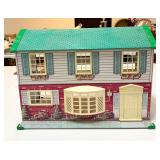 Vintage Metal Dollhouse