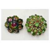 Pair of Fancy Vintage Pins