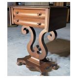 *1800s Empire Mahogany Worktable