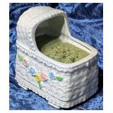 Vintage Napcoware 4½" Bassinet Planter