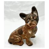 Antique Hubley Cast Iron French Bulldog Doorstop