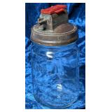 Rare Vintage Sugar Measure Top on Kerr Jar