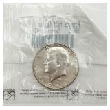 1964 Uncirculated Silver Kennedy Half Dollar