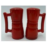 Pair Of Vtg. Frankoma Pottery Salt &Pepper Shakers