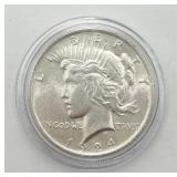 1924 Peace Silver Dollar