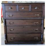 *Antique Empire-Style Chest of Drawers, c.1880s
