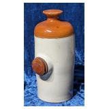 Antique Stoneware Bed Pig