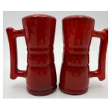 Pair of Vtg. Frankoma Pottery Salt &Pepper Shakers