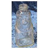 Vintage Grapette Clown Bottle