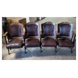 *Vtg. Wood & Steel Theater Seat Section of 4