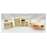 Vintage 1946 Renwal Dollhouse Furniture