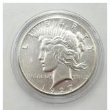 1927 Peace Silver Dollar