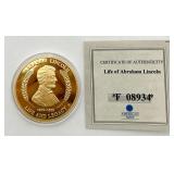 2011 "Life of Abraham Lincoln" Commemorative Coin