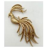 Tall Golden Bird of Paradise Pin