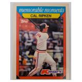 1988 Cal Ripken Topps/Kmart Memorable Moments Card