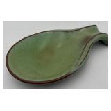 Vtg. Frankoma Pottery Spoon Rest