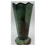 Vtg. Frankoma Pottery Octagonal Vase