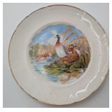 Vintage Hand Painted 8" Duck Plate