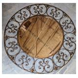 *Fleur-de-Lis Iron & Beveled Glass 4