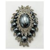 Large Oval Pin/Brooch