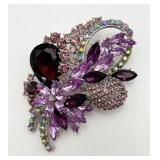 New Huge Rhinestone Pin/Brooch