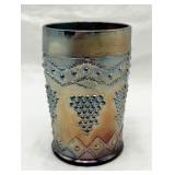 Antique Fenton ï¿½Lattice & Grapeï¿½ Carnival Tumbler