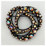 Vintage ï¿½Florenzaï¿½ Aurora Borealis Pin/Brooch