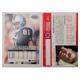 92 Oakland Raiders Marcus Allen & Tim Brown Cards