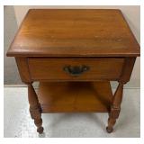 Vtg. Ethan Allen Heirloom Nightstand/Side Table