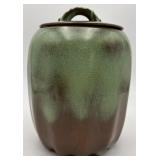 Vtg. Frankoma Pottery Plainsman Flour Canister