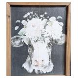 *Fancy Cow Wood Print