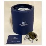 Signed 2010 Swarovski Crystal Galapagos Tortoise