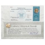 Uncirculated Lincoln & Eisenhower Presidential $1