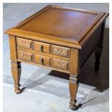 *Vintage Oak Side Table